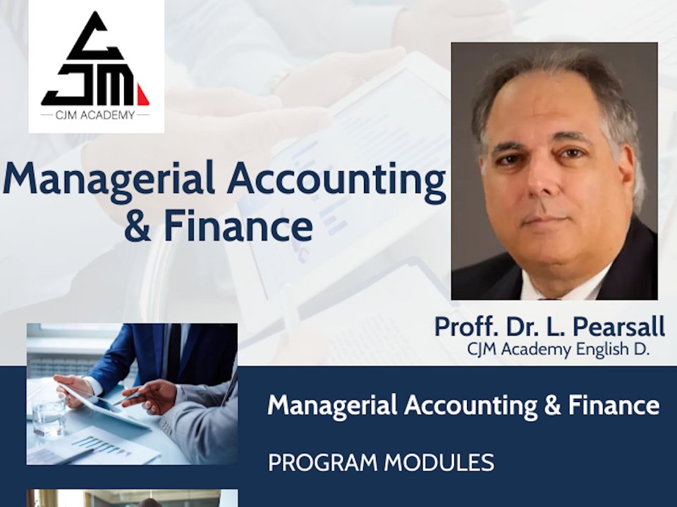 Acc. M3 | Managerial Accounting & Finance